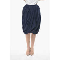 Fuste lungi Cotton Midi Skirt Lily With Balloon Design Femei