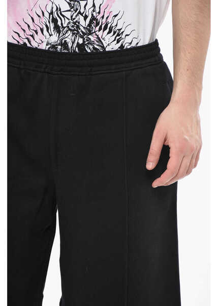 Pantaloni scurti Givenchy Cotton-Blend Shorts With Front Pleats Black Barbati (BM 19752077) 3