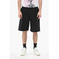 Pantaloni scurti Cotton-Blend Shorts With Front Pleats Barbati