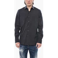 Camasi casual Solid Shirt With French Collar Barbati
