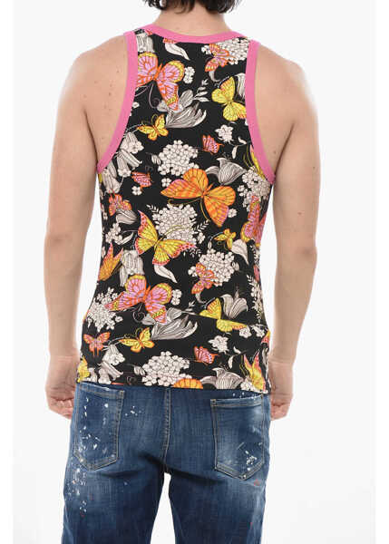 Lenjerie intima DSQUARED2 Underwear Tank Top With Floral Motif Multicolor Barbati (BM 19752137) 2