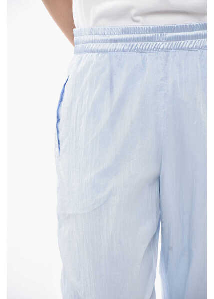 Pantaloni de trening Givenchy Nylon Joggers With 4 Pockets And Cuffs Light Blue Femei (BM 19752140) 3