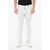 DSQUARED2 Light-Wash Biker Sky Jeans With 19Cm Ankle Zip White