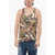 DSQUARED2 Underwear Tank Top Rocco Printed Multicolor