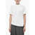 Givenchy Cotton Crewneck T-Shirt With Draped Design White
