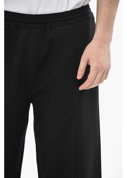 Pantaloni casual Givenchy Cotton Joggers With Front Pleats Black Barbati (BM 19752266) 3