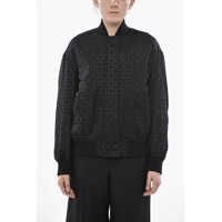 Bomber jacket Monogram Wool-Blend Quilted Bomber Femei