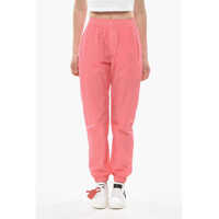 Pantaloni casual Nylon Joggers With 4 Pockets And Cuffs Femei