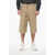 Givenchy Cotton-Blend Shorts With Front Pleats Beige