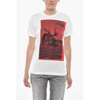 Tricouri Crewneck T-Shirt Lauren Fit Printed Femei