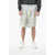 Givenchy Silk-Satin Cargo Shorts Lemon Light Blue