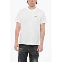 Tricouri Solid Crewneck T-Shirt Tennis Fit With Embossed Logo Barbati