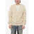 Givenchy Cotton Cable-Knit Cardigan With Covered Buttons White