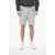 Givenchy Light-Wash Denim Shorts With Raw Hem Light Blue