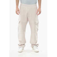 Pantaloni casual Brushed Cotton Cargo Straight-Leg Joggers Barbati