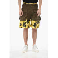 Pantaloni scurti Printed Double-Fabric Cargo Shorts Barbati