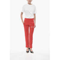 Pantaloni casual Dama pagina 16 - Pantaloni casual Palm Angels Technical Fabric Joggers With Contrast Side Stripe Red Femei (BM 19752893) - B-mall.ro