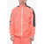 Givenchy Nylon Windbreaker Neon With Contrast Bands Pink