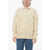 Givenchy Openwork Alpaca-Blend Pullover With Polo Collar White