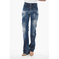 Blugi drepti Jeans Dalma Angel Vintage Effect Straight Leg 21Cm Femei