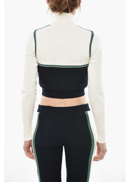 Bluze de trening Palm Angels Mock Neck Top Cb Racing With Front Zip Multicolor Femei (BM 19753025) 2