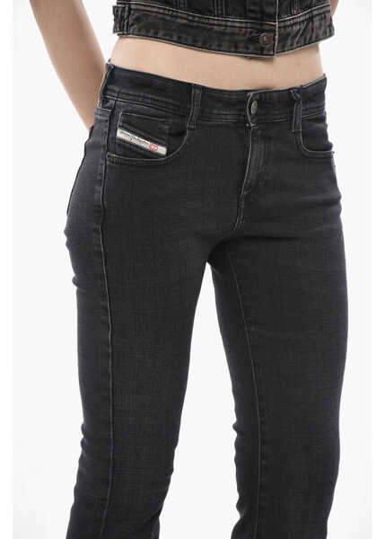 Blugi skinny Diesel 1969 Bootcut Jeans D-Ebbey Slim Fit 23Cm L.32 Black Femei (BM 19753067) 3