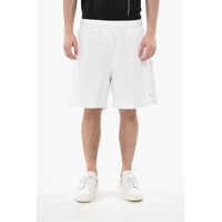 Pantaloni scurti Cotton Shorts With Lurex Logo Barbati