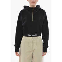 Bluze de trening Half-Zip Hoodie Classic Logo With Logo Elastic Band Femei