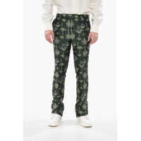 Pantaloni casual 4-Pocket Chandelier Trousers In Silk-Blend Jacquard Barbati
