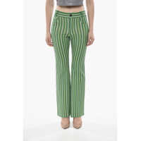 Pantaloni casual 5-Pocket Striped Stretch Trousers Vertical Femei
