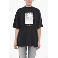 Tricouri Loose Fit T-Shirt Solarized With Front Print Femei