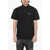 Palm Angels Cotton Piqu&eacute; Polo With Embroidered Logo Black