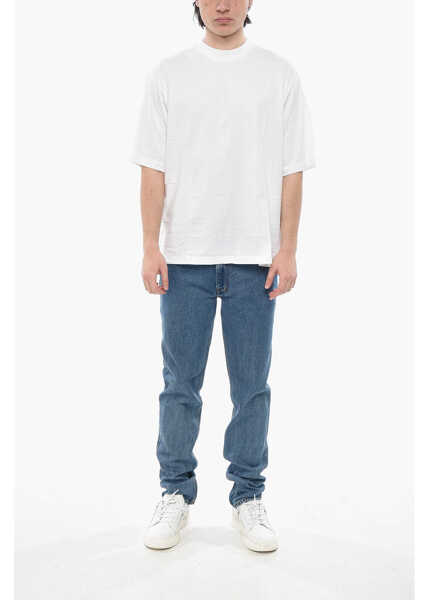 Tricouri Marni Set Of 3 Cotton Crewneck T-Shirts In Solid Colors White Barbati (BM 19753232) 4