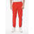 Givenchy Stretch Fabric Joggers With Logo Side Bands Red