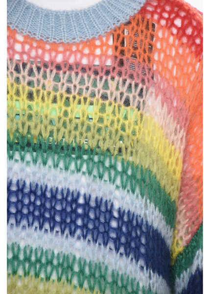 Pulovere casual DSQUARED2 Multicolour Openwork Crewneck Multicolor Barbati (BM 19753274) 3