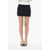 Givenchy Tweed Mini Skirt With Beaded Hem Blue