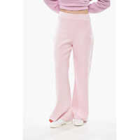 Pantaloni casual Disney X Givenchy Knit Palazzo Trousers With Embroidery Femei