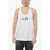 DSQUARED2 Icon Cotton Crew-Neck Tank Top White