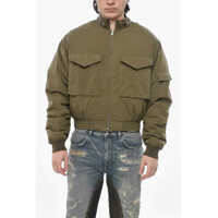 Bomber jacket Cotton-Blend Bomber With Utility Pockets Barbati