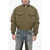 Givenchy Cotton-Blend Bomber With Utility Pockets Military Green