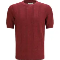 Pulovere casual Short-sleeve knitted Top Barbati