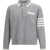 Thom Browne Knitted polo Shirt LT GREY
