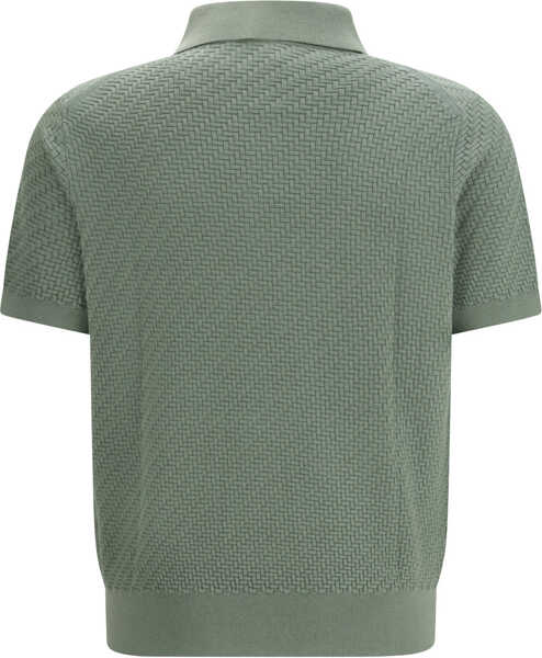 Tricouri Polo BRIONI Polo Shirt with woven pattern CLOUD Barbati (BM 19753403) 2