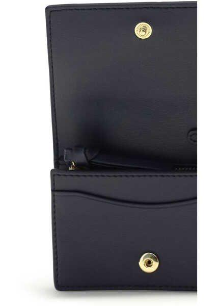 Portofele Ganni Bear print Card Holder BLACK/IRIS Femei (BM 19753421) 3