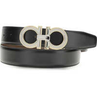 Curele Reversible and adjustable Gancini Belt Barbati