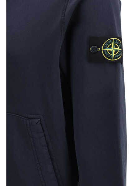 Bluze de trening Stone Island Regular-fit hooded Sweatshirt NAVY BLUE Barbati (BM 19753454) 3