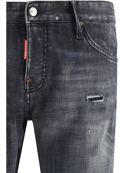 Blugi DSQUARED2 Slim Twist Jeans BLACK Barbati (BM 19753502) 3