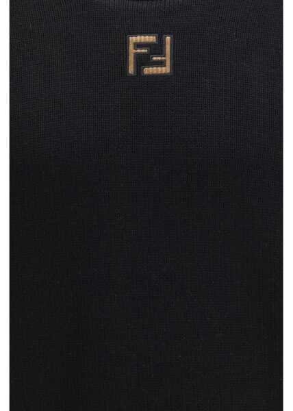 Pulovere casual Fendi Wool Pullover NERONOCCIOLA Barbati (BM 19753505) 3