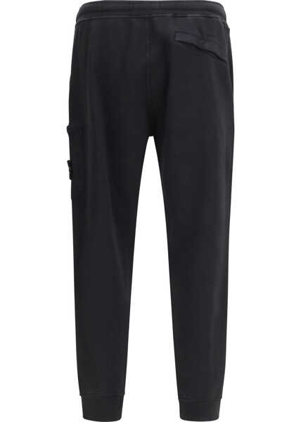 Bluze de trening Stone Island Logo Trousers BLACK Barbati (BM 19753523) 2