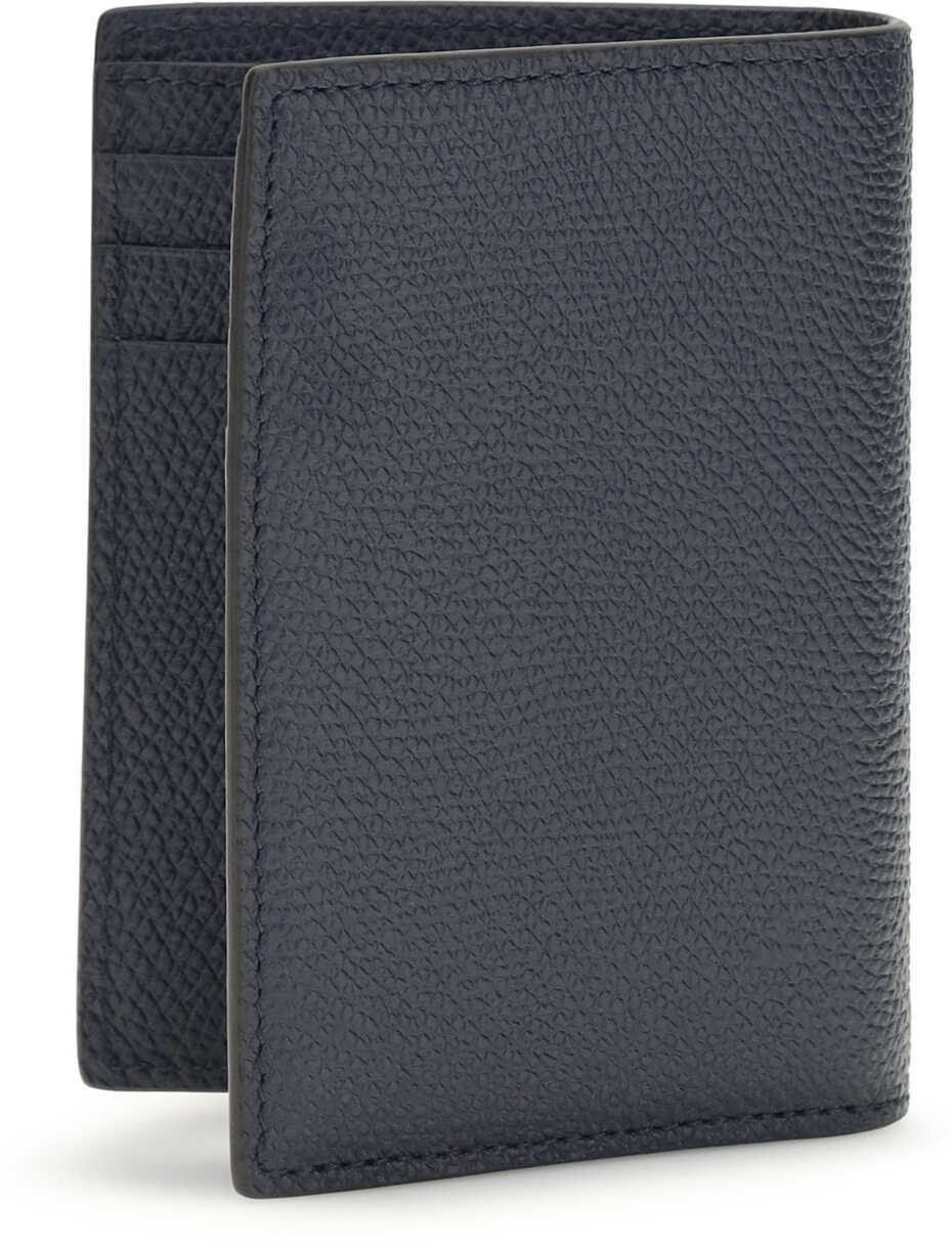 Portofele Valentino Garavani VLogo Signature Card holder MARINE Barbati (BM 19753526) 2